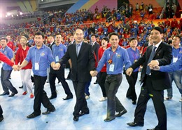 10.000 thanh niên tham dự Đại hội Liên hoan thanh niên Việt - Trung